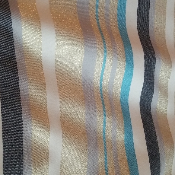 Loft striped a-line skirt, size 14 - Picture 2 of 2